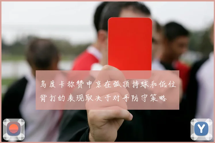 乌度卡称赞申京在弧顶持球和低位背打的表现取决于对手防守策略